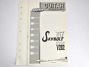1969 Vox Skybolt IV Bass Service Manual / Parts List