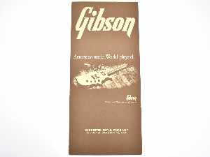1984 Gibson Guitar and Bass Price List