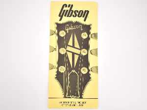1982 Gibson Guitar and Bass Price List