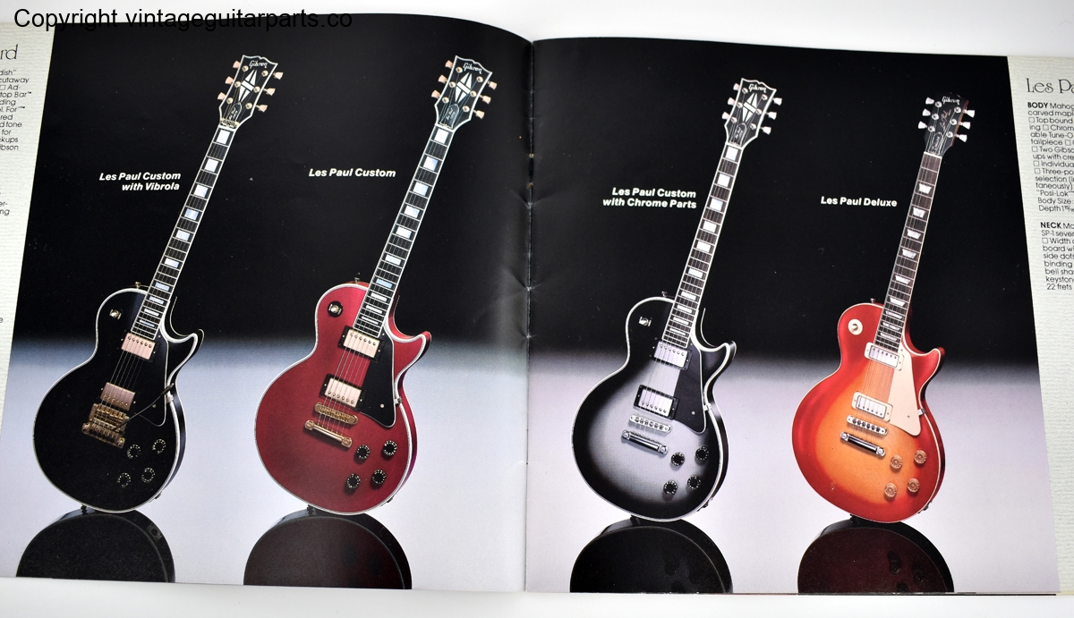 1983 Gibson Catalogue | Vintage Guitar Parts