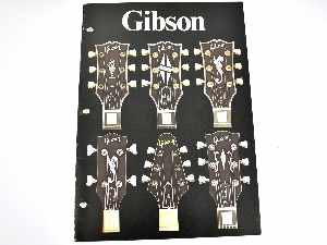 1978 European Gibson Brochure "Gibson"