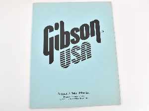 1988 Gibson Price List (February 1, 1988) 